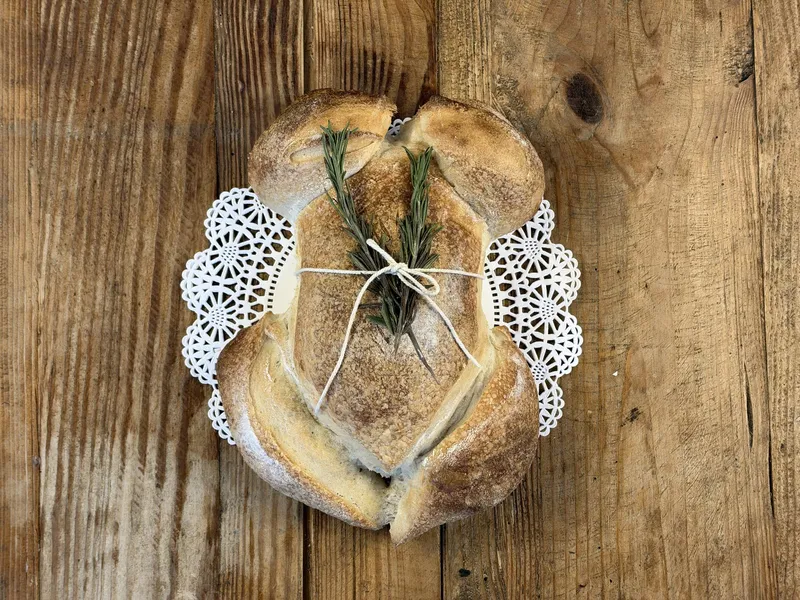 Decorative Turkey Sourdough Loaf